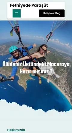 Fethiye'de Paraşüt mobil görünüm