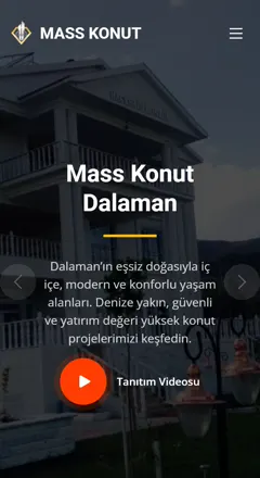 Mass Konut mobil görünüm
