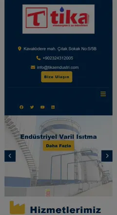 Tika Endüstri mobil görünüm